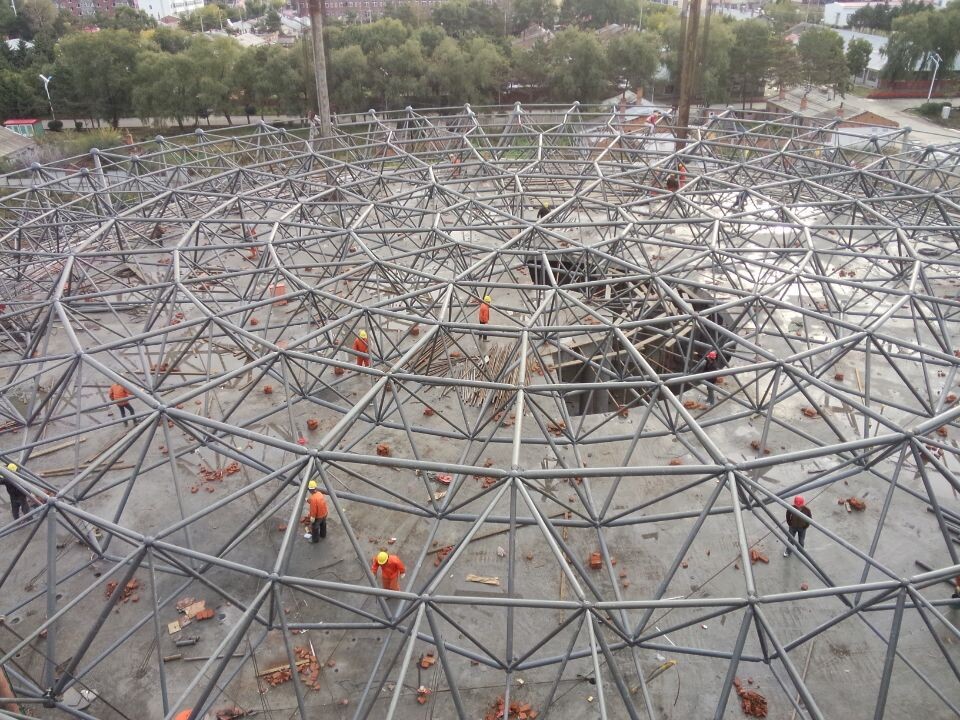 同江全民健身中心网架