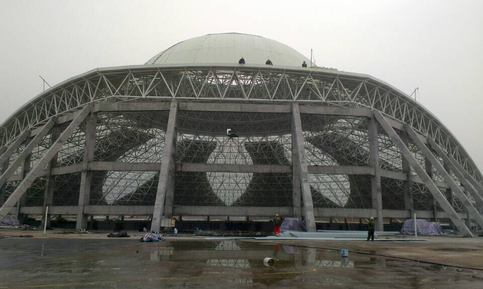 同江温泉馆网架工程